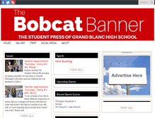 Tablet Screenshot of bobcatbanner.com